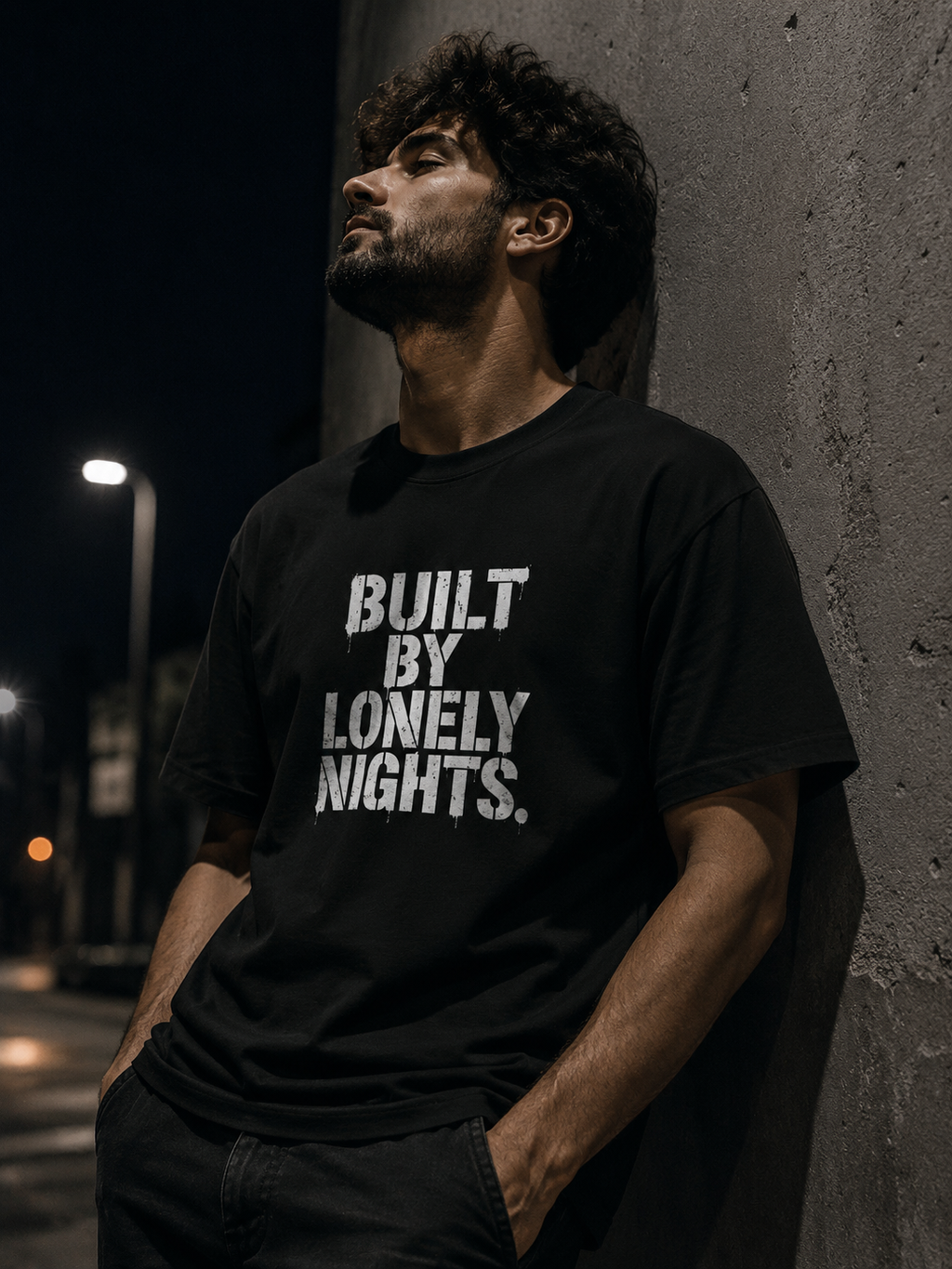 Built By Lonely Nights Graphic T-Shirt