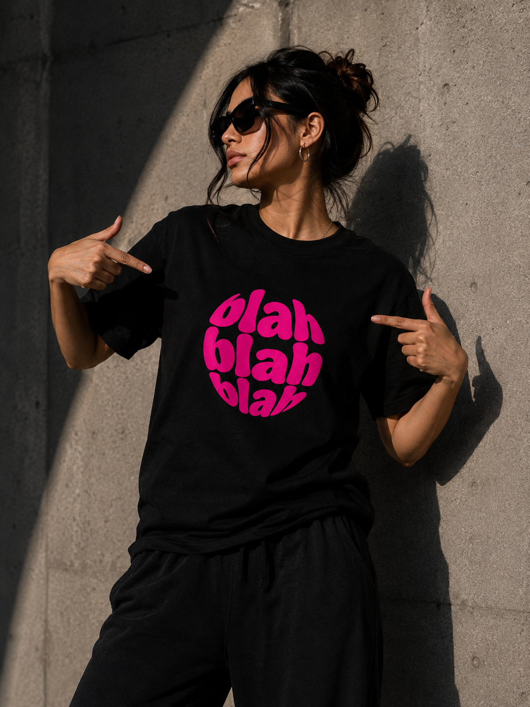 Blah Blah Blah Graphic T-Shirt