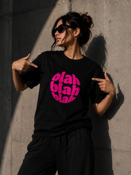 Blah Blah Blah Graphic T-Shirt