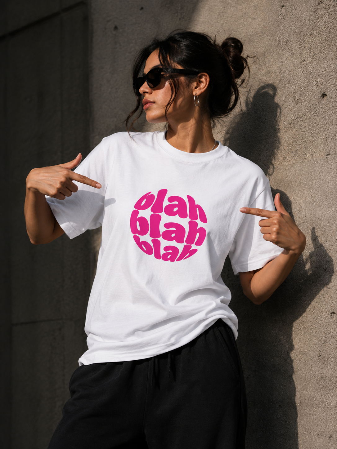 Blah Blah Blah Graphic T-Shirt