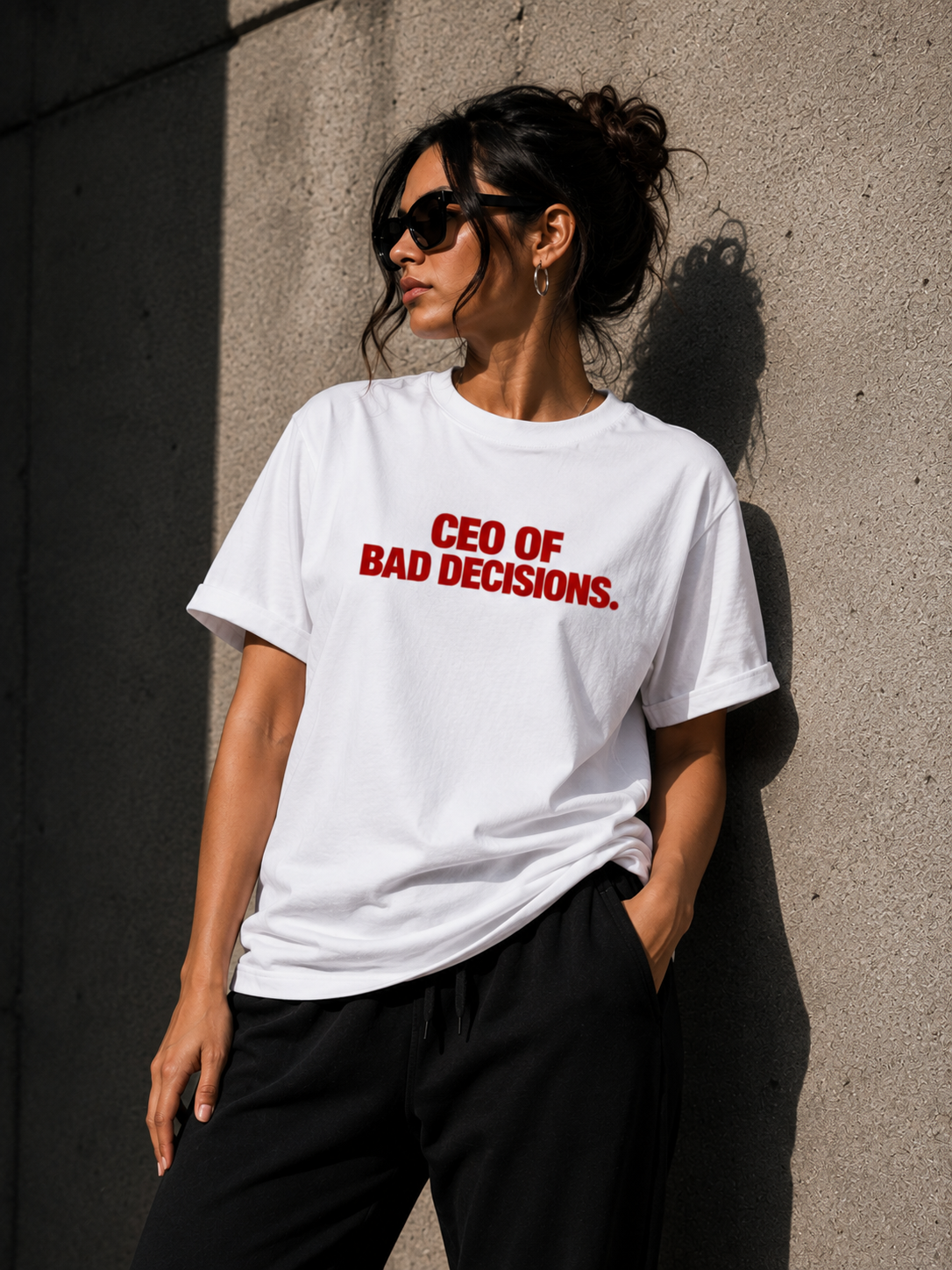 CEO of Bad Decisions Graphic T-Shirt