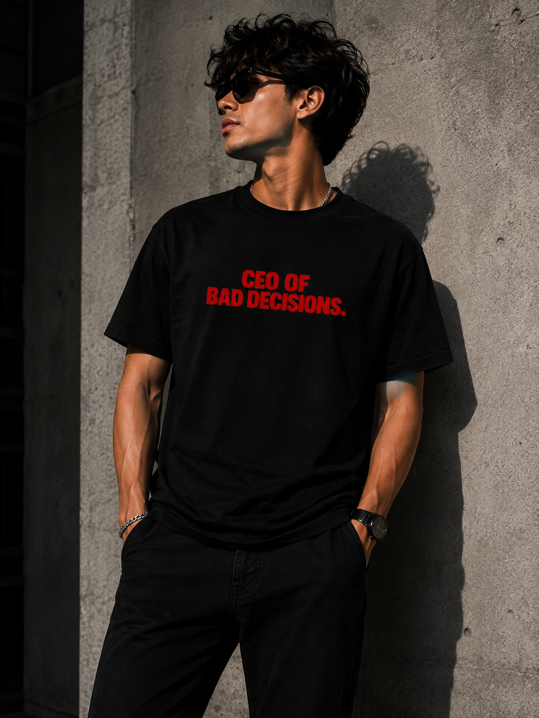 CEO of Bad Decisions Graphic T-Shirt