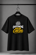 Overthinking Is My Cardio Oversized Graphic T-Shirt