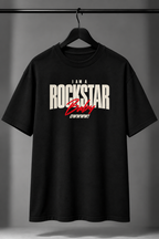 I Am A Rockstar Baby Oversized Graphic T-Shirt