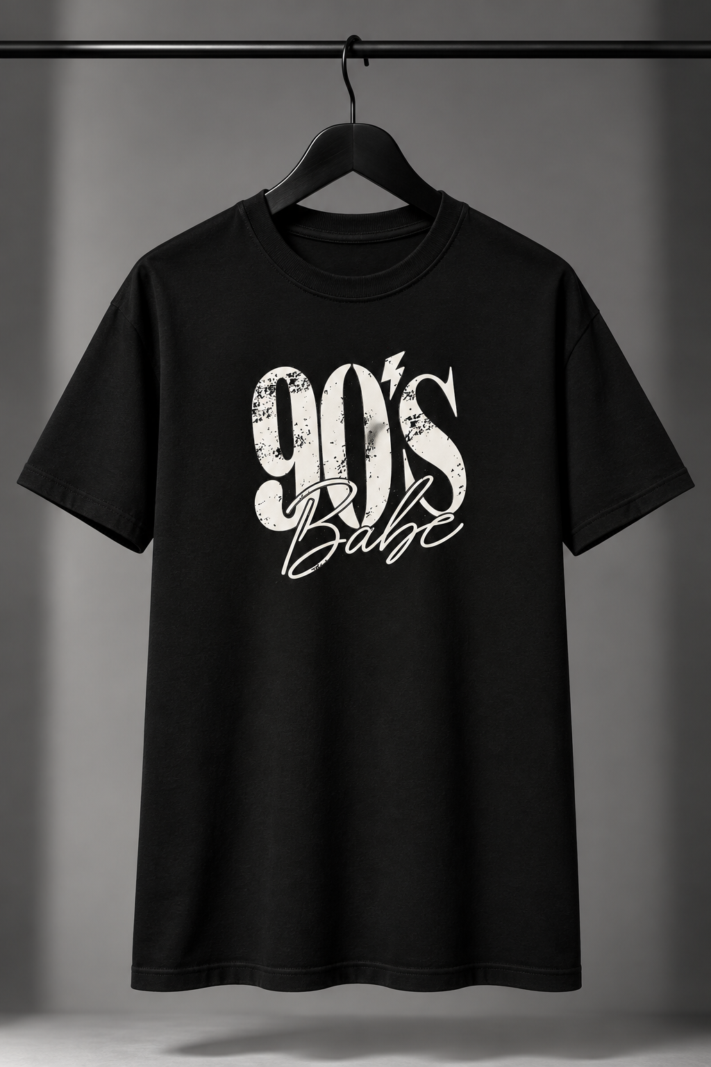 90s Babe Regular Fit Graphic T-Shirt