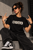 Rich Risk Regular Fit Graphic T-Shirt
