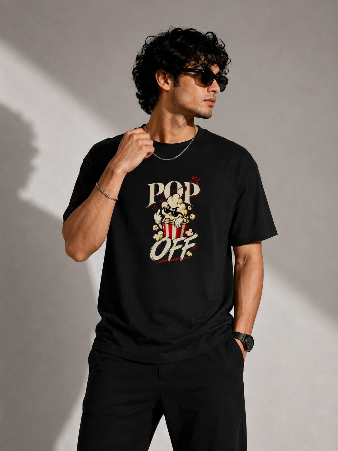 Pop Off Graphic T-Shirt