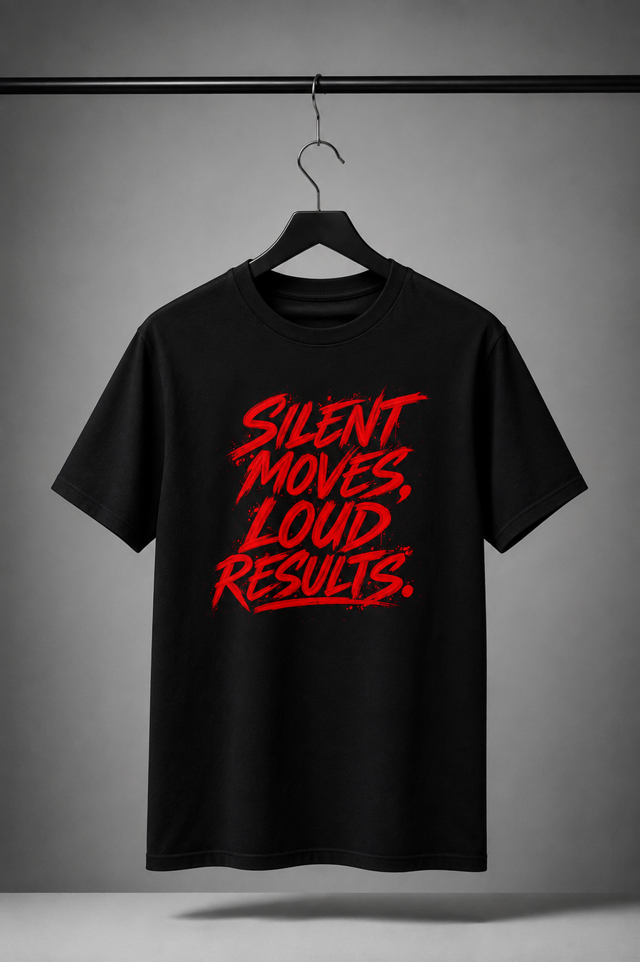 Silent Moves Loud Results Graphic T-Shirt