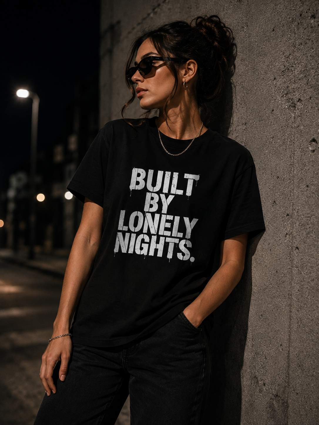 Built By Lonely Nights Graphic T-Shirt
