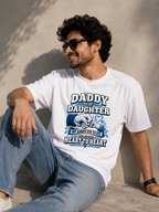 Daddy & Daughter Heart to Heart Graphic T-Shirt