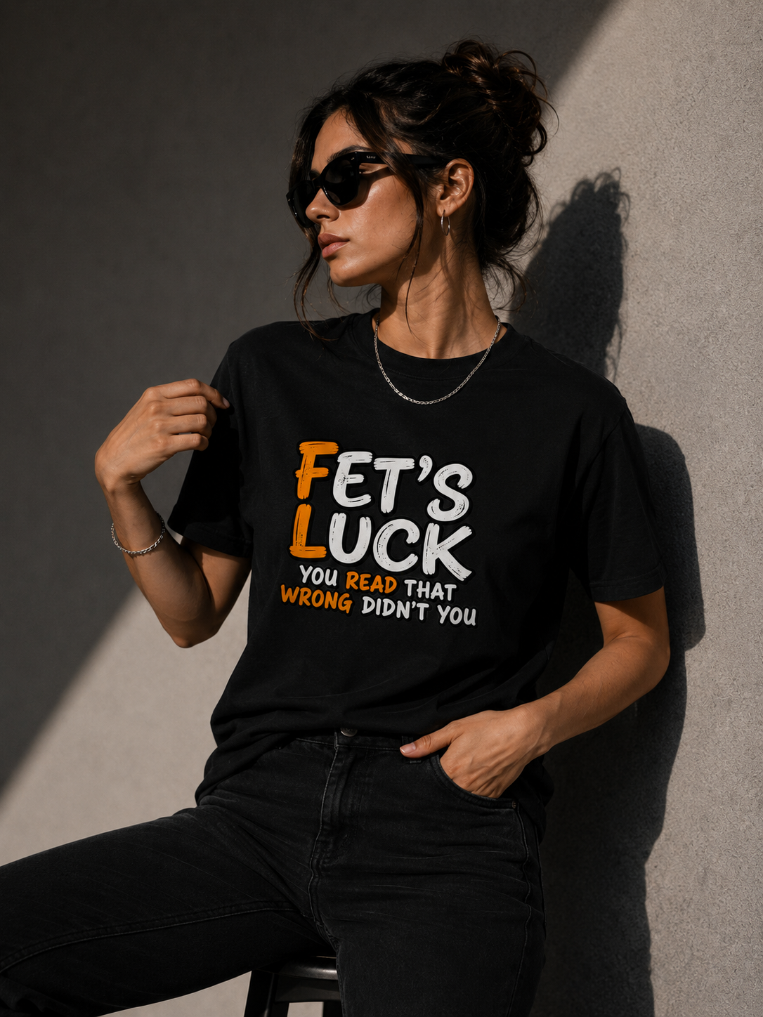 FET’S LUCK Graphic T-Shirt